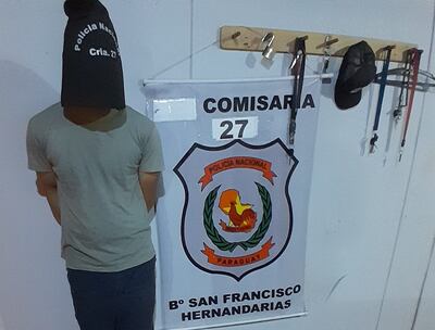 El supuesto autor fue aprehendido y puesto a disposición del Ministerio Público.