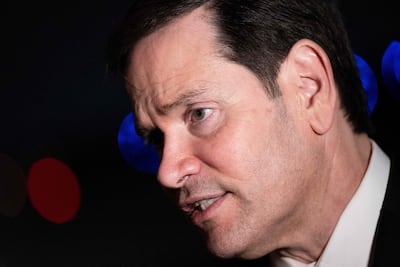 Marco Rubio, secretario de Estado de EE.UU.