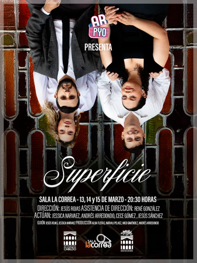 El afiche promocional de "Superficie".