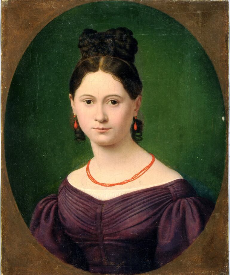 Retrato de Jenny von Westphalen hacia 1840