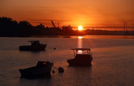 Amanecer. Foto de archivo. Imagen de referencia.