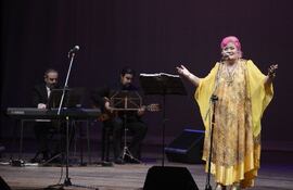 La cantante Diana Barboza será homenajeada junto a otras artistas en el concierto "Kuña Imbaretéva"