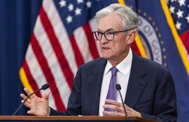Jerome Powell, presidente de la Reserva Federal.