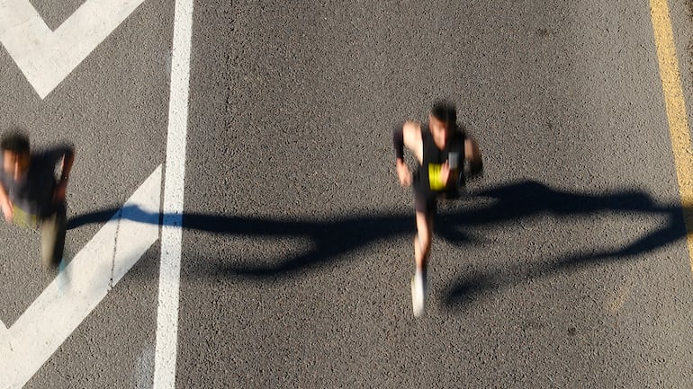 Concepto de running.