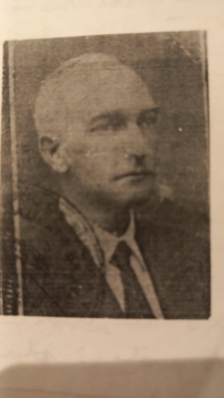Cap. de Artillería Igor Orangerieff, militar ruso que defendió el Chaco.