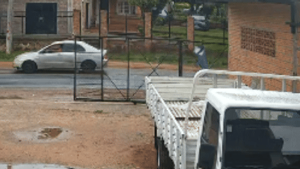 Video: así un conductor alcoholizado atropelló a una joven y a motociclistas en Limpio