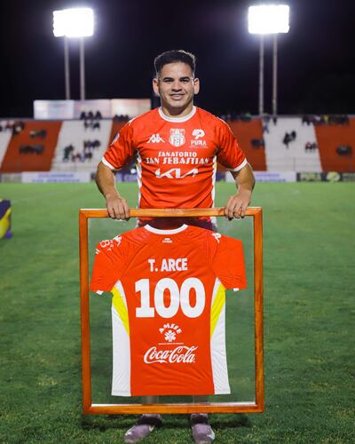 Teodoro Sebastián Arce (21/01/2000), figura ofensiva del General Caballero de Juan León Mallorquín.