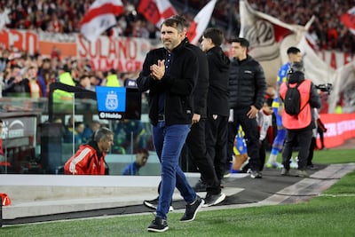 Eduardo Coudet, director técnico de River Plate.