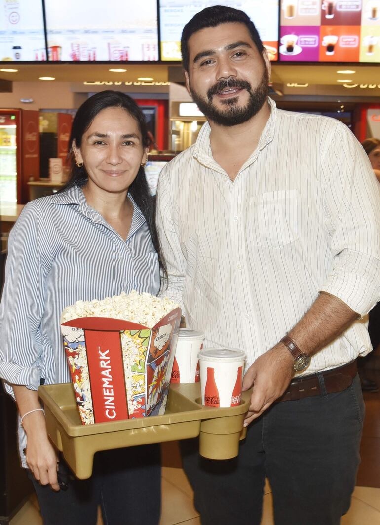 Laura Galeano e Iván Griott.