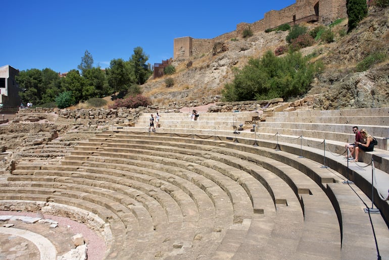El Teatro Romano de Málaga es uno de los símbolos que quedan de la Hispania Romana en la ciudad española.