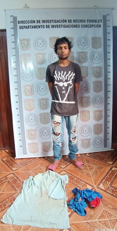 Este joven, apodado en las redes como “hombre araña” fue detenido en Concepción.