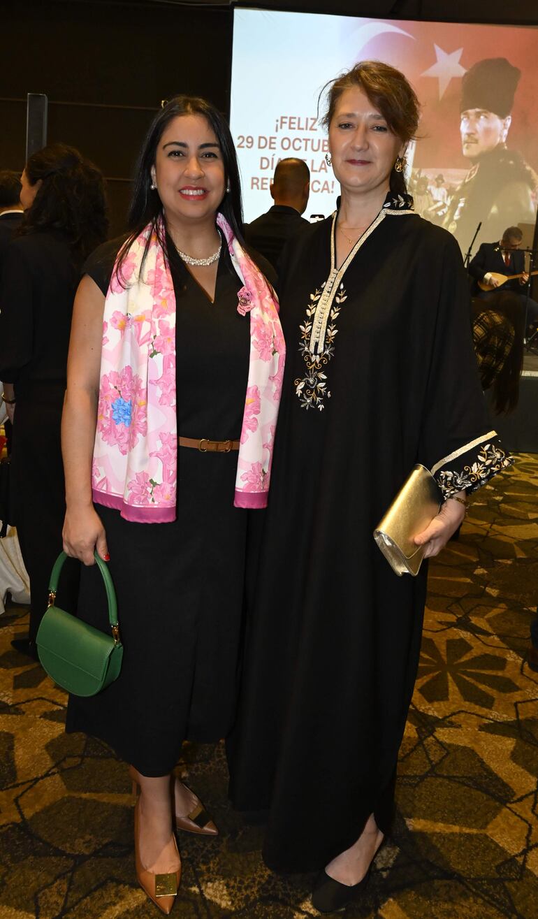 Carolina de Castaños y Laura Sánchez.