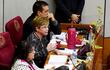 La senadora Desirée Masi (PDP) planteó ratificar la propuesta de mayores impuestos, pero no consiguió la mayoría.