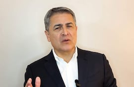 Juan Orlando Hernández, expresidente de Honduras.