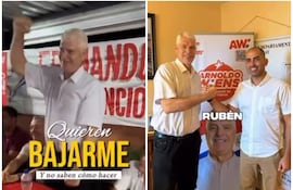 Wiens compartió un video al son de “quieren bajarme y no saben cómo hacer” de Damas Gratis.