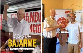 Wiens compartió un video al son de “quieren bajarme y no saben cómo hacer” de Damas Gratis.