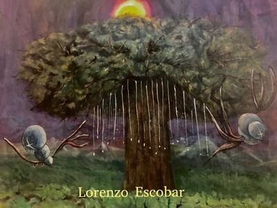 "Ka'aguy Póra", muestra de Lorenzo Escobar, se inaugura en Areguá