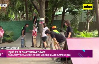 Práctica de skateboarding rumbo a los Panamericanos