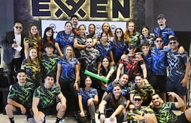 Inauguracion de EXEN GYM y competencia ubicado en las calles Coronel Romero c/ Manuel Ortiz Guerrero, San Lorenzo Paraguay. Empresariales 06-12-2025