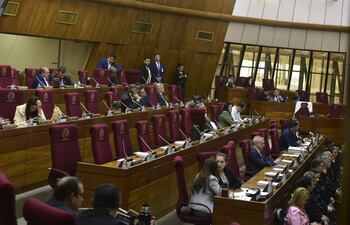Fotografía del pleno poco antes de la sesión de la Cámara de Diputados este miércoles 2 de setiembre.