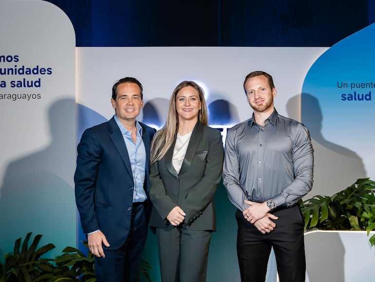 Sebastián Campos Cervera, Andrea Campos Cervera y Fabricio Serrati Campos Cervera, directivos de Boller.