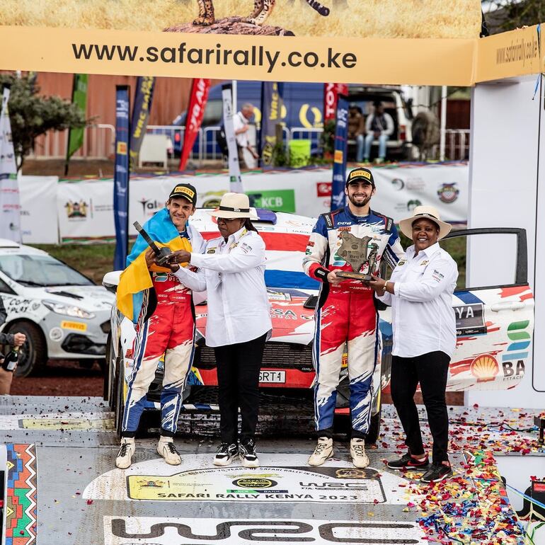 Tras el triunfo en el Rally Safari de Kenia, Diego Domínguez y Rogelio Peñate llegan a Estonia.