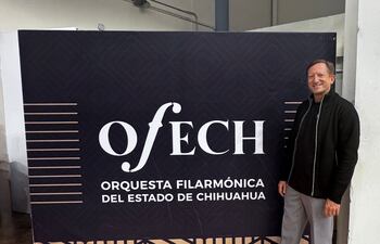 Daniel Luzko siguió de cerca el proceso de grabación de la obra.