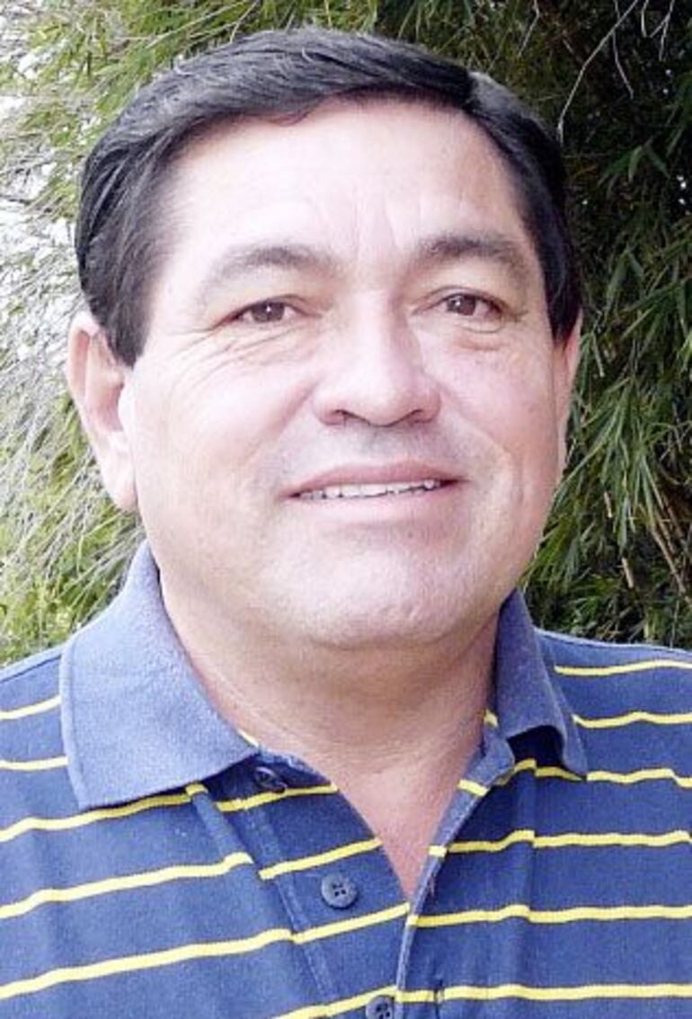 El intendente municipal de Villeta, Teodosio Gómez (PLRA).