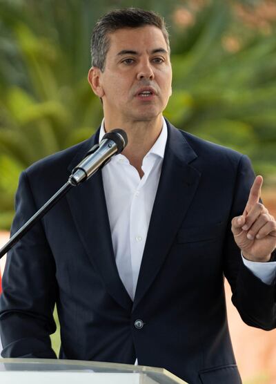 Santiago Peña para Tapa 04-04-2025