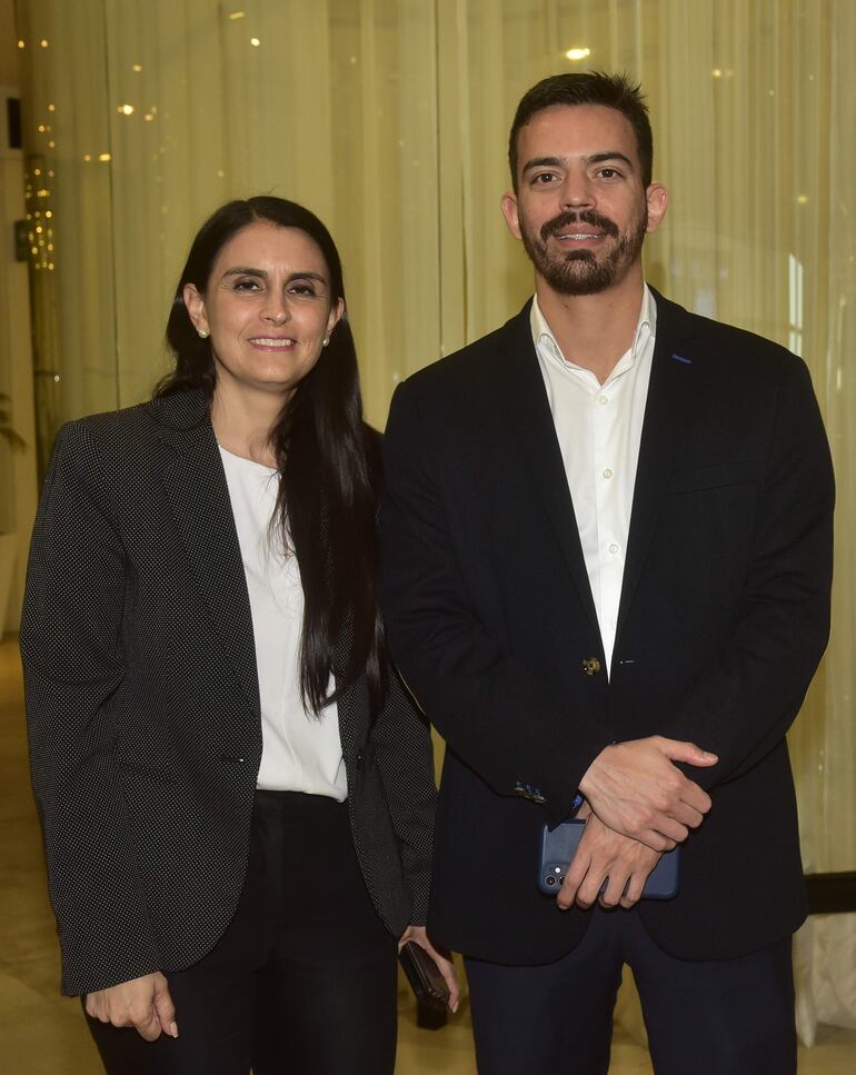 Verónica Fariña y Oscar Gómez.