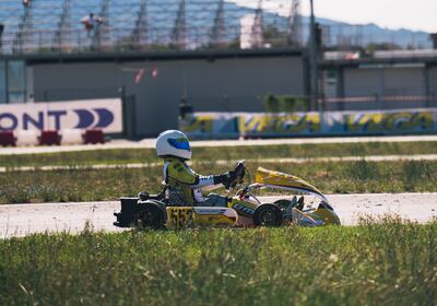 Gran performance de Sebastián Galeano durante el fin de semana en la competencia que se desarrolló en el Circuito Internacional de Napoli.