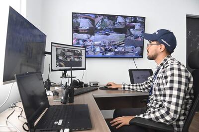 Varios puntos de la Expo son vigilados con cámaras de alta resolución.