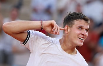 El joven checo Jakub Mensik (20 años) firmó una nueva al imponerse al ruso Andrey Rublev