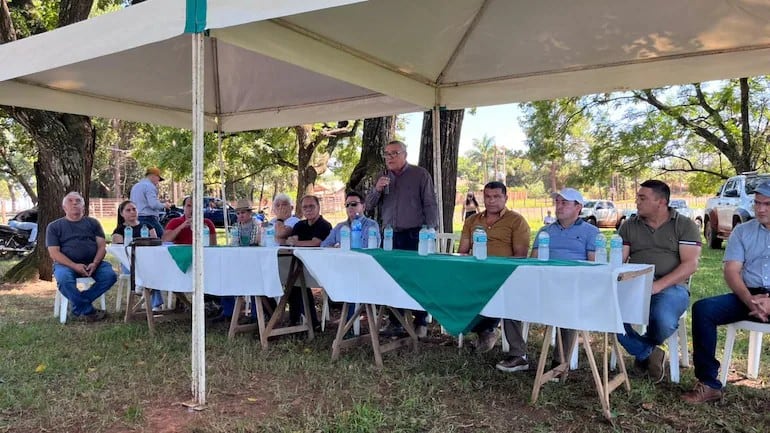Firma de convenio para formalización de la minería en Paso Yobai.