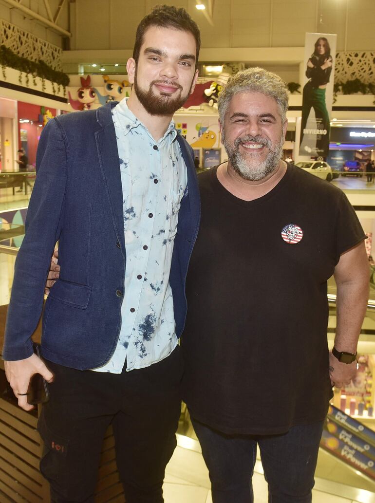 Tobías Rubin y Raúl Daumas.