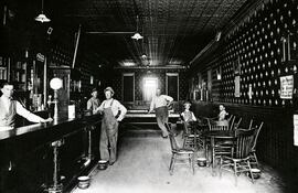 Un típico “saloon” de finales del siglo XIX.