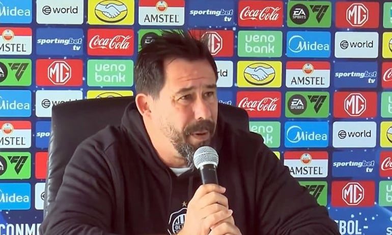 Pablo Andrés Sánchez, DT de Olimpia.