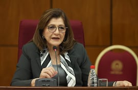 La senadora paraguaya Blanca Ovelar.
