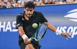 El paraguayo Adolfo Daniel Vallejo (22 años) tuvo un frustrante estreno en el Abierto de Estados Unidos ante la caída frente al francés Gael Monfils.