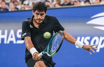 El paraguayo Adolfo Daniel Vallejo (22 años) tuvo un frustrante estreno en el Abierto de Estados Unidos ante la caída frente al francés Gael Monfils.