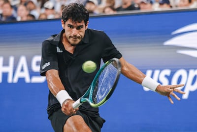 El paraguayo Adolfo Daniel Vallejo (22 años) tuvo un frustrante estreno en el Abierto de Estados Unidos ante la caída frente al francés Gael Monfils.