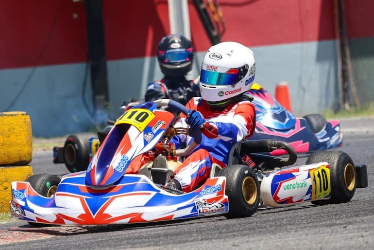 Sebastián Galeano, con los colores de Paraguay, representó dignamente a nuestro país en un emotivo fin de semana.