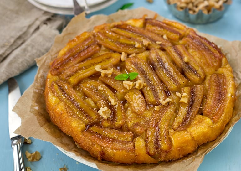 Tarta Tatin.