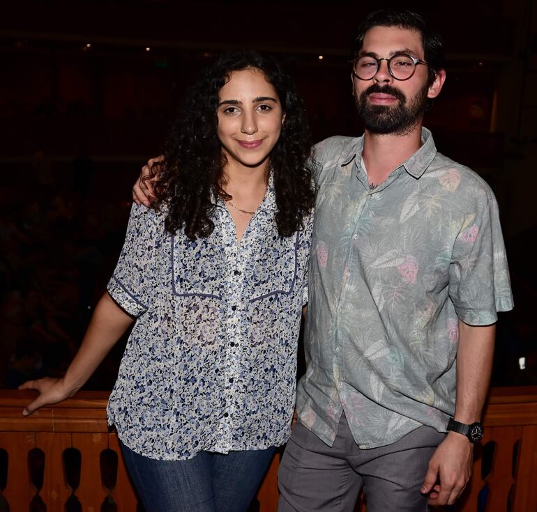 Sofía Genesini y Mauricio Paiva.