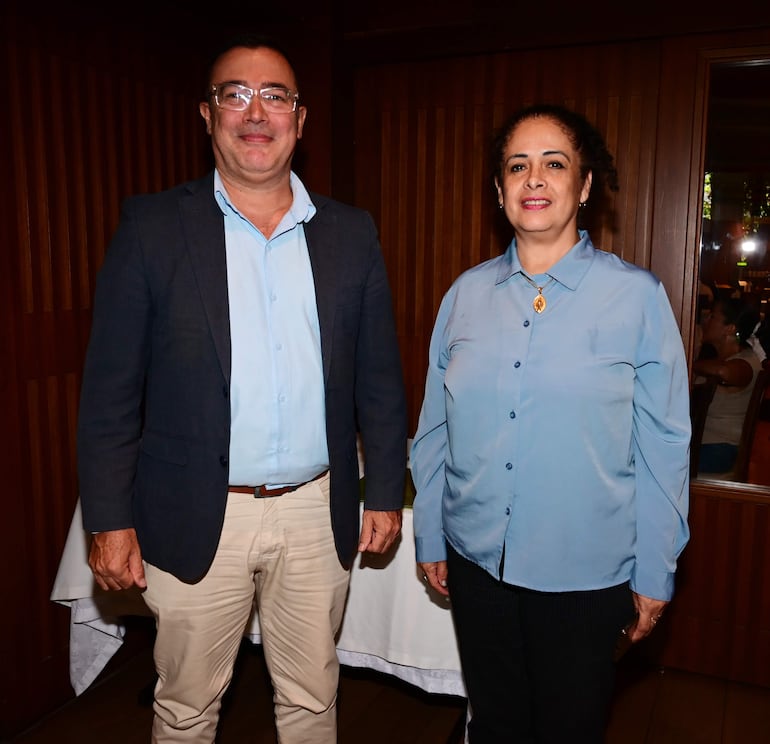 César Palacios y María Luisa Ferreira.