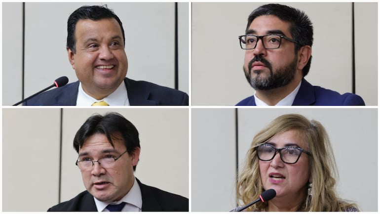 candidatos a la contraloría.