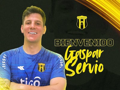 Guaraní anuncia el regreso de Gaspar Servio.