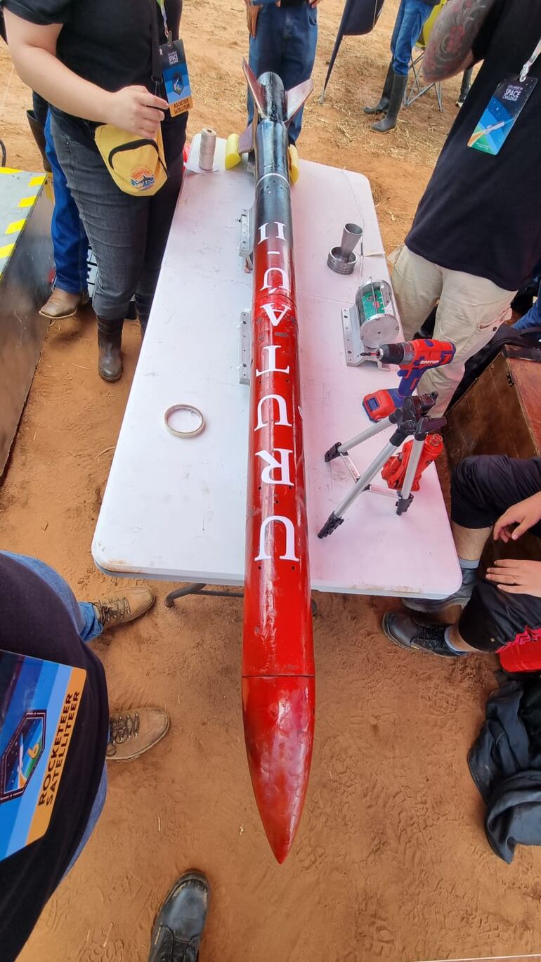 El cohetete URUTAÚ - II.