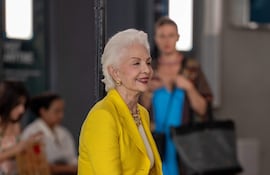 Carolina Herrera, diseñadora venezolana.