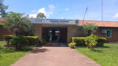 Fachada del Cuartel Central de la PMT.